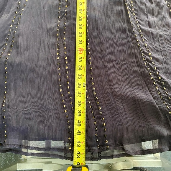 Sundance gauze dress with metallic beading - Picture 9 of 16